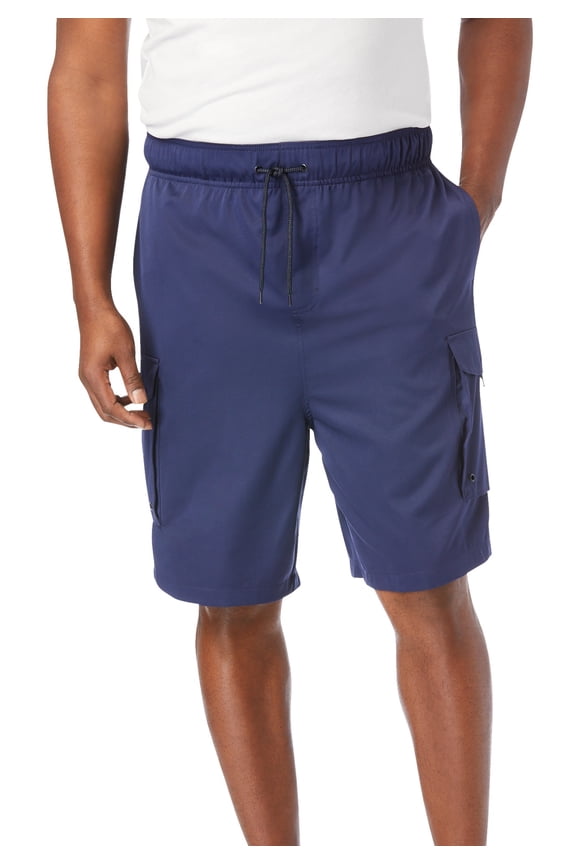Men's Big & Tall 8" Flex Cargo Swim Trunks