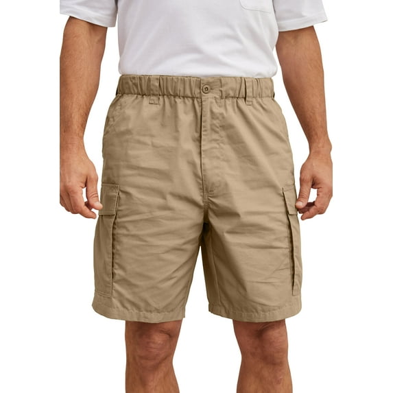 KingSize Men's Big & Tall 8" Moisture Cargo Shorts