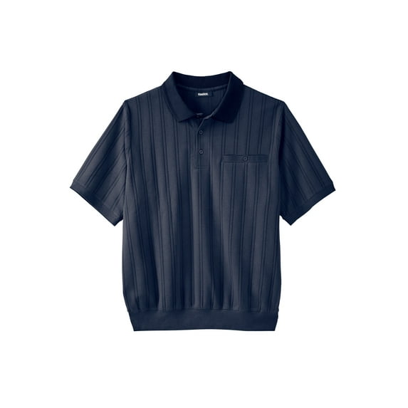 KingSize Men's Big & Tall No Tuck Polo Shirt