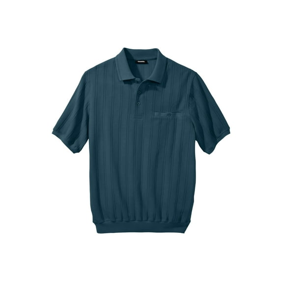 KingSize Men's Big & Tall No Tuck Polo Shirt