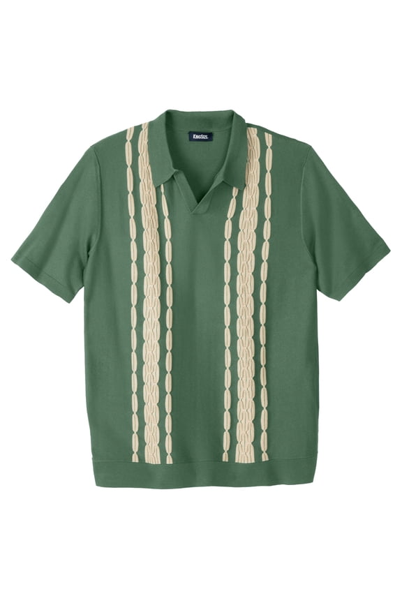 Men's Big & Tall No Tuck Sweater Polo
