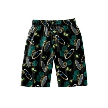 KingSize Men's Big & Tall Basic 8" 4-Way Flex Swim Trunk