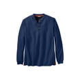thumbnail image 1 of KingSize Men's Big & Tall Bonded Sherpa Waffle Henley, 1 of 4