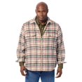 thumbnail image 1 of KingSize Men's Big & Tall Brawny Zip Up Shirt Jacket, 1 of 3