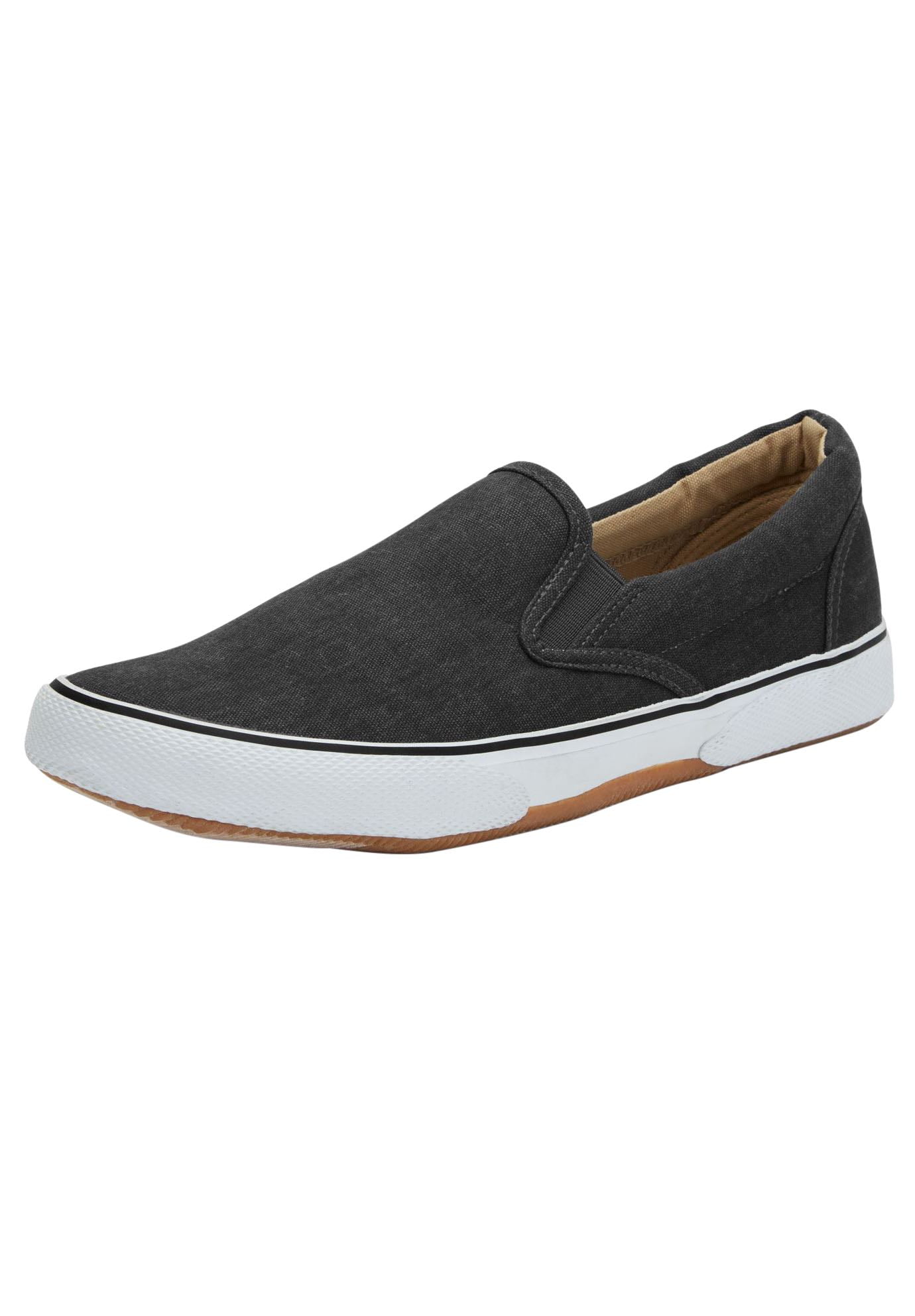 KingSize Men's Canvas SlipOn Shoes