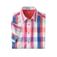 thumbnail image 1 of KingSize Men's Big & Tall Wrinkle-Resistant Short Sleeve Button Down, Printed, 1 of 5