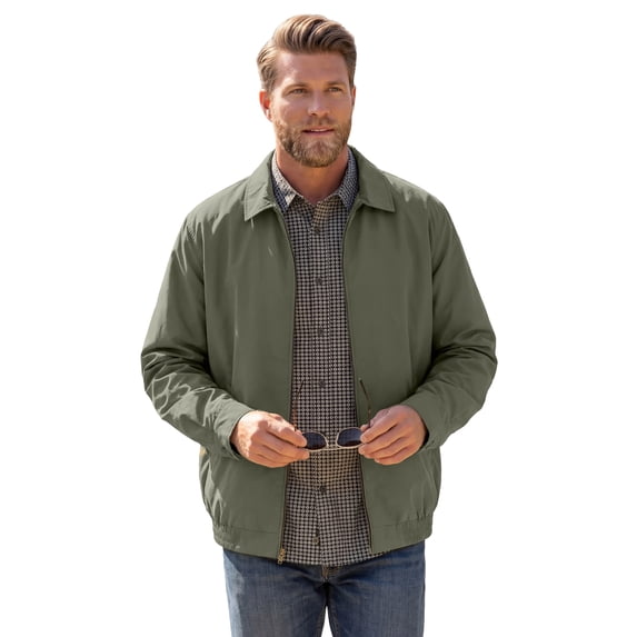 KingSize Men's Big & Tall Classic Water-Resistant Bomber