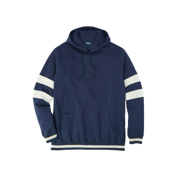 KingSize Men's Big & Tall Coaches Collection Colorblocked Pullover Hoodie
