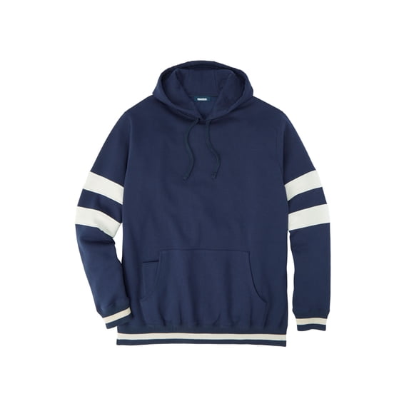 KingSize Men's Big & Tall Coaches Collection Colorblocked Pullover Hoodie