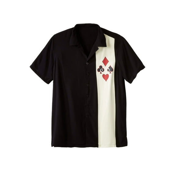 KingSize Men's Big & Tall Colorblock Camp Shirt