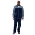 thumbnail image 1 of KingSize Men's Big & Tall Colorblock Velour Tracksuit, 1 of 6