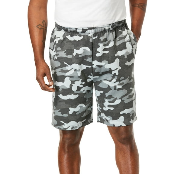 KingSize Men's Big & Tall Comfort Fleece Shorts