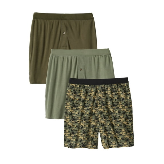 KingSize Men's Big & Tall 3-Pack Cotton Boxers