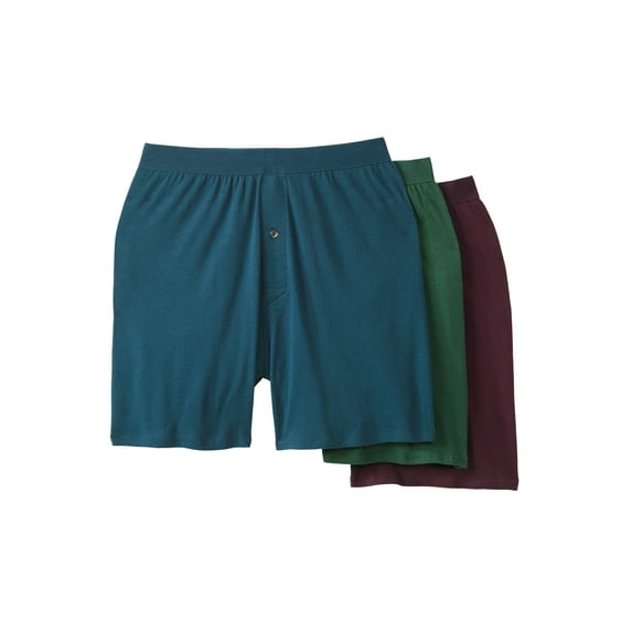 KingSize Men's Big & Tall 3-Pack Cotton Boxers