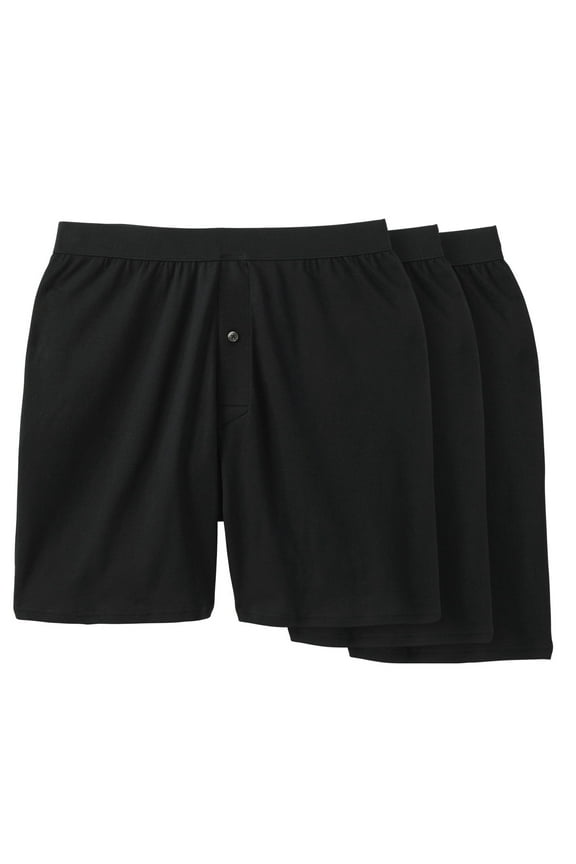 Men's Big & Tall 3-Pack Cotton Boxers
