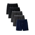 thumbnail image 1 of KingSize Men's Big & Tall 5-Pack Cotton Boxers, 1 of 5