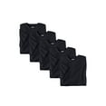 thumbnail image 1 of KingSize Men's Big & Tall 5-Pack Cotton Crewneck Undershirts, 1 of 3