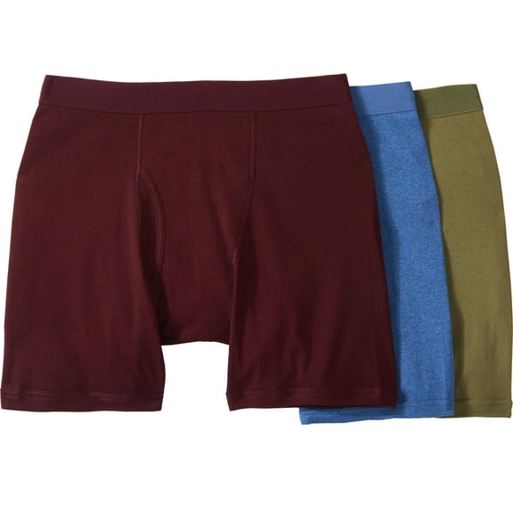 KingSize Men's Big & Tall Cotton Cycle Briefs 3-Pack