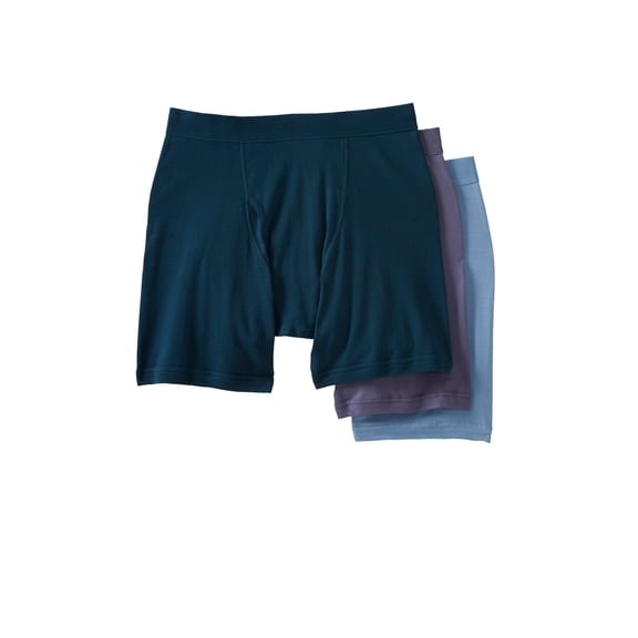 KingSize Men's Big & Tall Cotton Cycle Briefs 3-Pack
