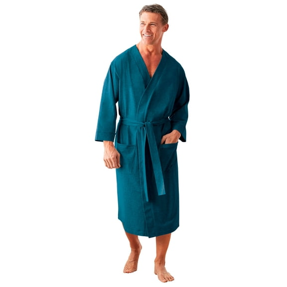 KingSize Men's Big & Tall Cotton Jersey Robe