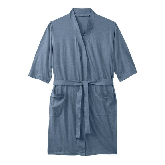 KingSize Men's Big & Tall Cotton Jersey Robe