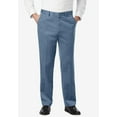 thumbnail image 1 of KingSize Men's Big & Tall Easy Movement Plain-Front Expandable Dress Pants, 1 of 5