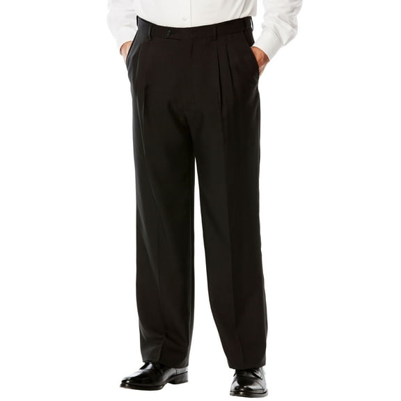 KingSize Men's Big & Tall Easy Movement Pleat-Front Expandable Dress Pants