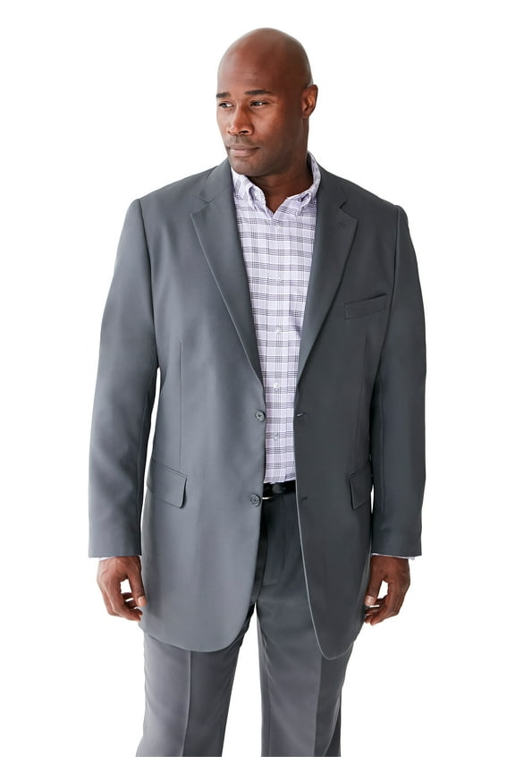 Men's Big & Tall Easy Movement Two-Button Jacket