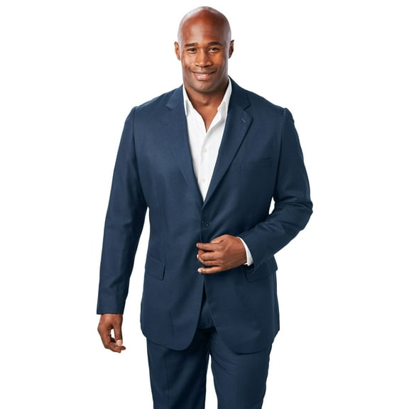 KingSize Men's Big & Tall Easy Movement Two-Button Jacket