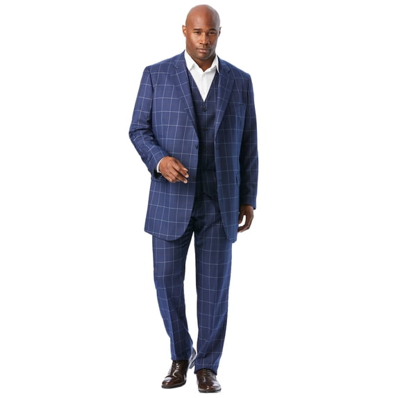 KingSize Men's Big & Tall Easy Movement Two-Button Jacket