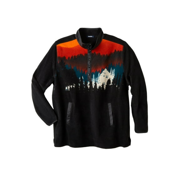 KingSize Men's Big & Tall Explorer Fleece Pullover