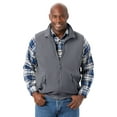 thumbnail image 1 of KingSize Men's Big & Tall Explorer Plush Fleece Zip Vest, 1 of 3