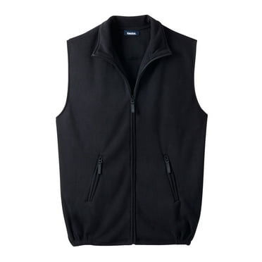 KingSize Men's Big & Tall Explorer Plush Fleece Zip Vest