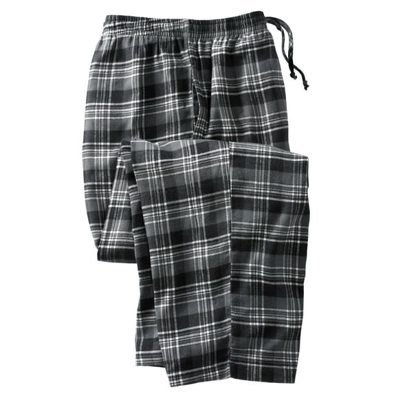 KingSize Men's Big & Tall Flannel Plaid Pajama Pants