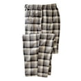 thumbnail image 1 of KingSize Men's Big & Tall Flannel Plaid Pajama Pants, 1 of 6