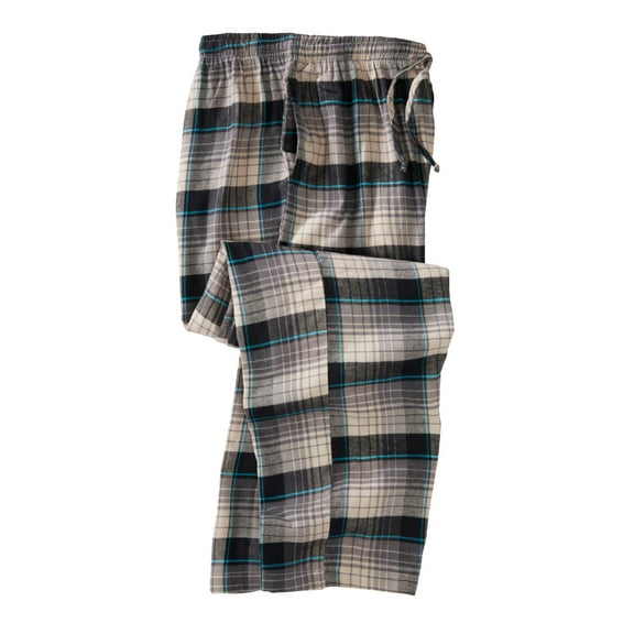 KingSize Men's Big & Tall Flannel Plaid Pajama Pants