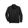 thumbnail image 1 of KingSize Men's Big & Tall Fleece 1/4 Zip Sweatshirt, 1 of 4
