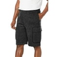 thumbnail image 1 of KingSize Men's Big & Tall 10" Fleece Cargo Shorts, 1 of 6