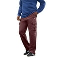 thumbnail image 1 of KingSize Men's Big & Tall  Fleece Cargo Pants, 1 of 3