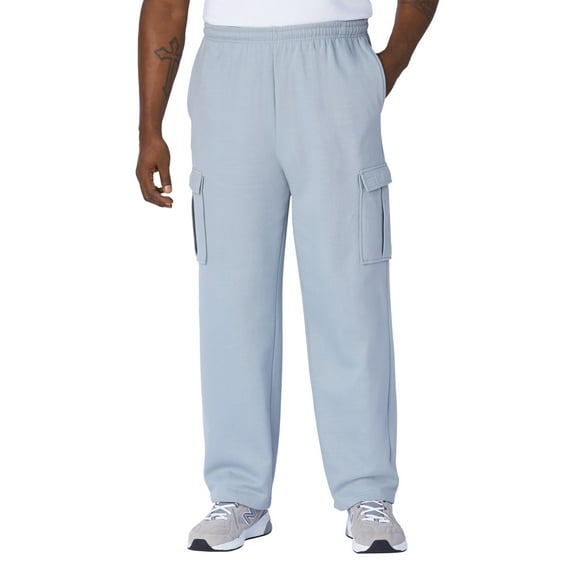 KingSize Men's Big & Tall Fleece Cargo Sweatpants