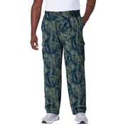 KingSize Mens Big & Tall Fleece Cargo Sweatpants
