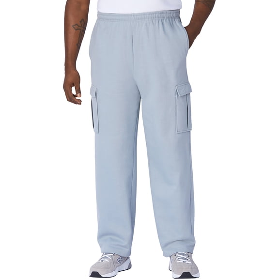 KingSize Men's Big & Tall Fleece Cargo Sweatpants