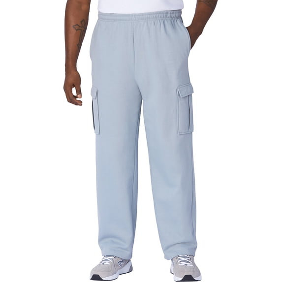 KingSize Men's Big & Tall Fleece Cargo Sweatpants
