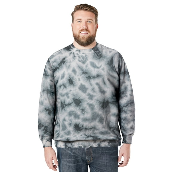 KingSize Men's Big & Tall Fleece Crewneck Sweatshirt
