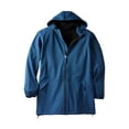 thumbnail image 1 of KingSize Men's Big & Tall Fleece-Lined Slicker Rain Coat, 1 of 5