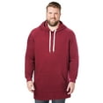 thumbnail image 1 of KingSize Men's Big & Tall Fleece Longer-Length Pullover Hoodie, 1 of 3