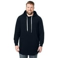 thumbnail image 1 of KingSize Men's Big & Tall Fleece Longer-Length Pullover Hoodie, 1 of 3