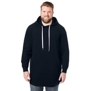 Men's Big & Tall Fleece Longer-Length Pullover Hoodie