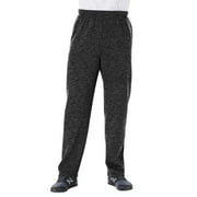 KINGSIZE Men's Big & Tall Fleece Open-Bottom Sweatpants