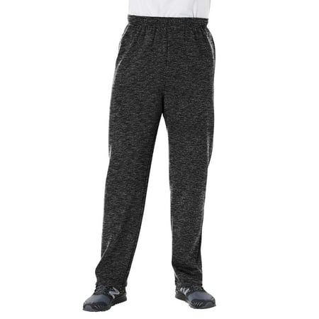 KingSize Men's Big & Tall Fleece Open-Bottom Sweatpants